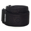 Jim Dunlop D6702BK Jacquard Woven Fillmore Black Designer Guitar Strap Jim Dunlop D6702BK Jacquard Woven Fillmore Black Designer Guitar Strap