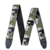 Buy at www.musicianscart.com Jim Dunlop D6716 Jacquard Woven Ranger Green Designer Guitar Strap, comfortable, high quality jacquard-woven fabric, Jacquard Straps feature elegant patterns designed by Dunlop own in-house artists