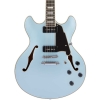D`Angelico Premier DC Boardwalk Double Cutaway Semi Hollow Body with P-90 Electric Guitar with Gig Bag DAPDCIBMCSCB9EX