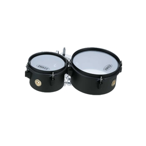 Tama MT68STBK Mini Steel Timbales w-Adapter without stand