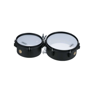 Tama MT810STBK Mini Steel Timbales w-Adapter without stand