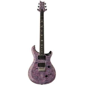 PRS SE Custom 24 CU44QQEIBVI Quilt Violet Rosewood Fingerboard Electric Guitar 6 String with Gig Bag 107876VI