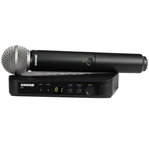Shure BLX24/SM58 Wireless Vocal System with SM58 Handheld Microphone