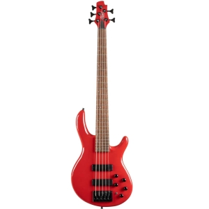 Cort C5 Deluxe CRD Artisan Series Jatoba Fretboard Bass Guitar 5 Strings with Gig Bag