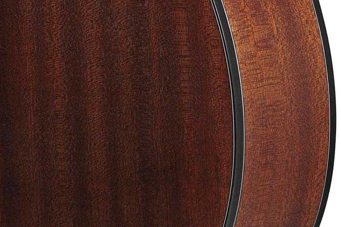 Sapele back and sides