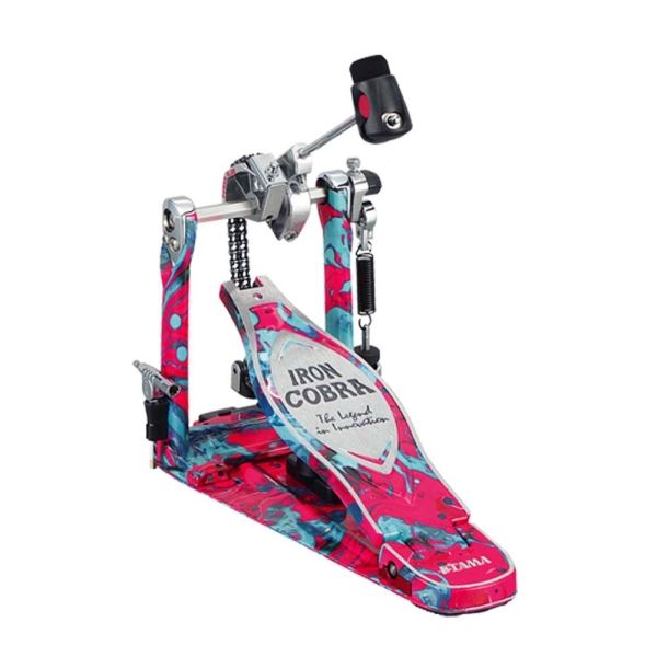 Tama HP900PMCS 50TH Ltd Iron Cobra 900 Marble Coral Swirl Series Single Bass Drum Pedal