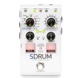 DigiTech Sdrum V-04 Strummable Drums Pedal with Automatic Accompaniment Creation