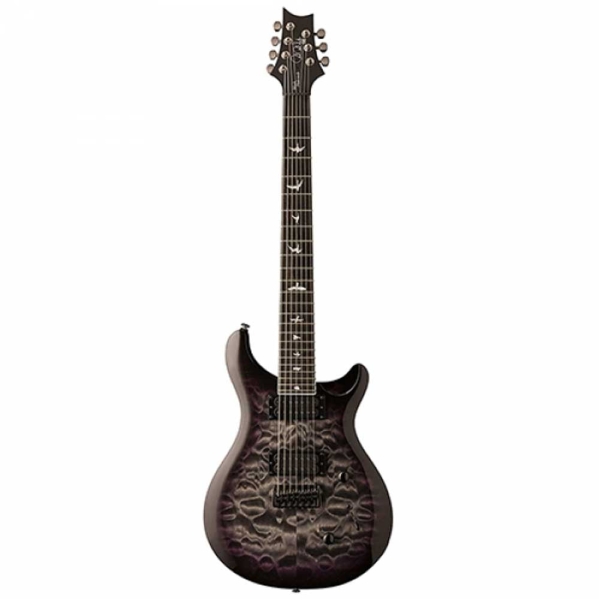 PRS SE Mark Holcomb MH77QHB SVN Holcomb Burst Signature Series Ebony Fingerboard Electric Guitar 7 String with Gig Bag 109632HB