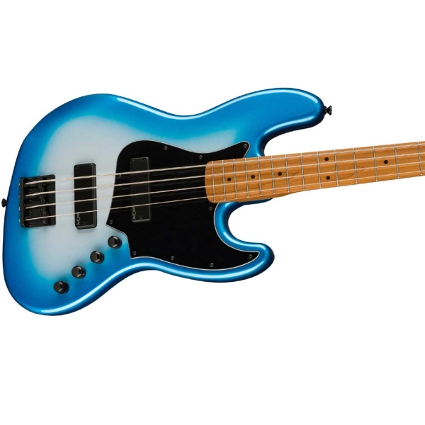 Fender Squier Contemporary Active Jazz Bass HH Roasted Maple Fingerboard Jazz Bass Guitar 4 String with Gig Bag Sky Burst Metallic 370451536