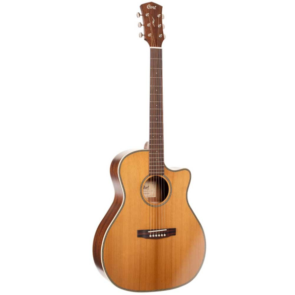 Cort ES-GA4 NSG Essence Series Fishman S-core Electro Acoustic Guitar with Gig Bag
