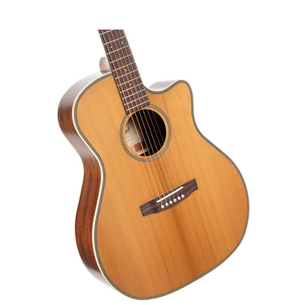 Cort ES-GA4 NSG Essence Series Fishman S-core Electro Acoustic Guitar with Gig Bag
