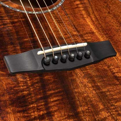 Ebony Bridge & Fingerboard