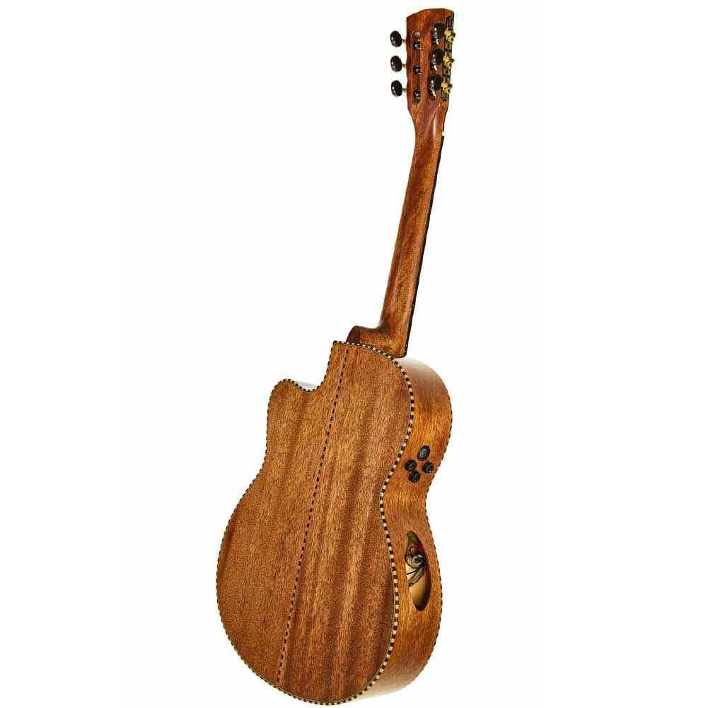 Cort Solencanto Limited Edition White Blonde Gloss Cutaway Body with Fishman S-Core Electro Acoustic Classical Guitar with Hardcase Cort Solencanto Limited Edition White Blonde Gloss Cutaway Body with Fishman S-Core Electro Acoustic Classical Guitar with Hardcase