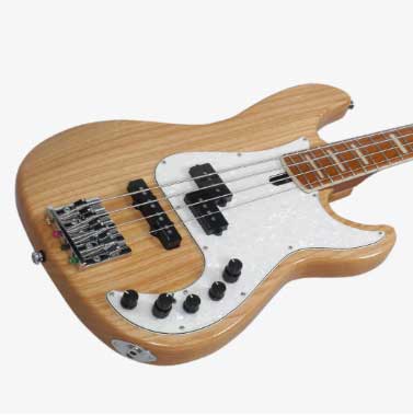 P BASS BODY & ROASTED MAPLE NECK