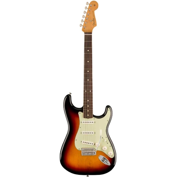 Fender Vintera II 60s Stratocaster Rosewood Fingerboard SSS Electric Guitar with Deluxe Gig Bag 3-Color Sunburst 0149020300