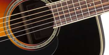 Takamine GD51 BSB G-Series Laurel Fingerboard Solid Top Dreadnought Body Acoustic Guitar with Gig Bag