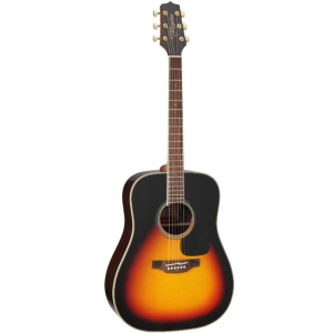 Takamine GD51 BSB G-Series Laurel Fingerboard Solid Top Dreadnought Body Acoustic Guitar with Gig Bag
