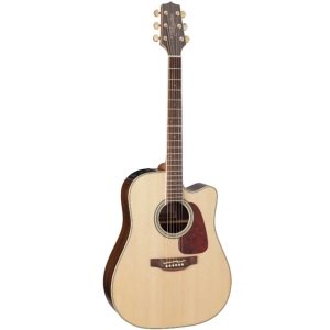 Takamine GD71CE NAT G-Series Laurel Fingerboard Solid Top Dreadnought Body Takamine TK-40D Electro Acoustic Guitar with Gig Bag