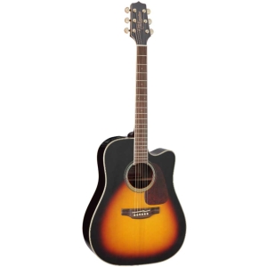 Takamine GD71CE BSB G-Series Laurel Fingerboard Solid Top Dreadnought Body Takamine TK-40D Electro Acoustic Guitar with Gig Bag