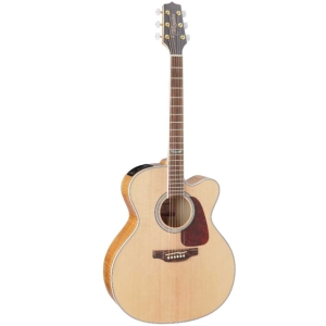 Takamine GJ72CE NAT G-Series Laurel Fingerboard Solid Top Jumbo Body Takamine TK-40D Electro Acoustic Guitar with Gig Bag