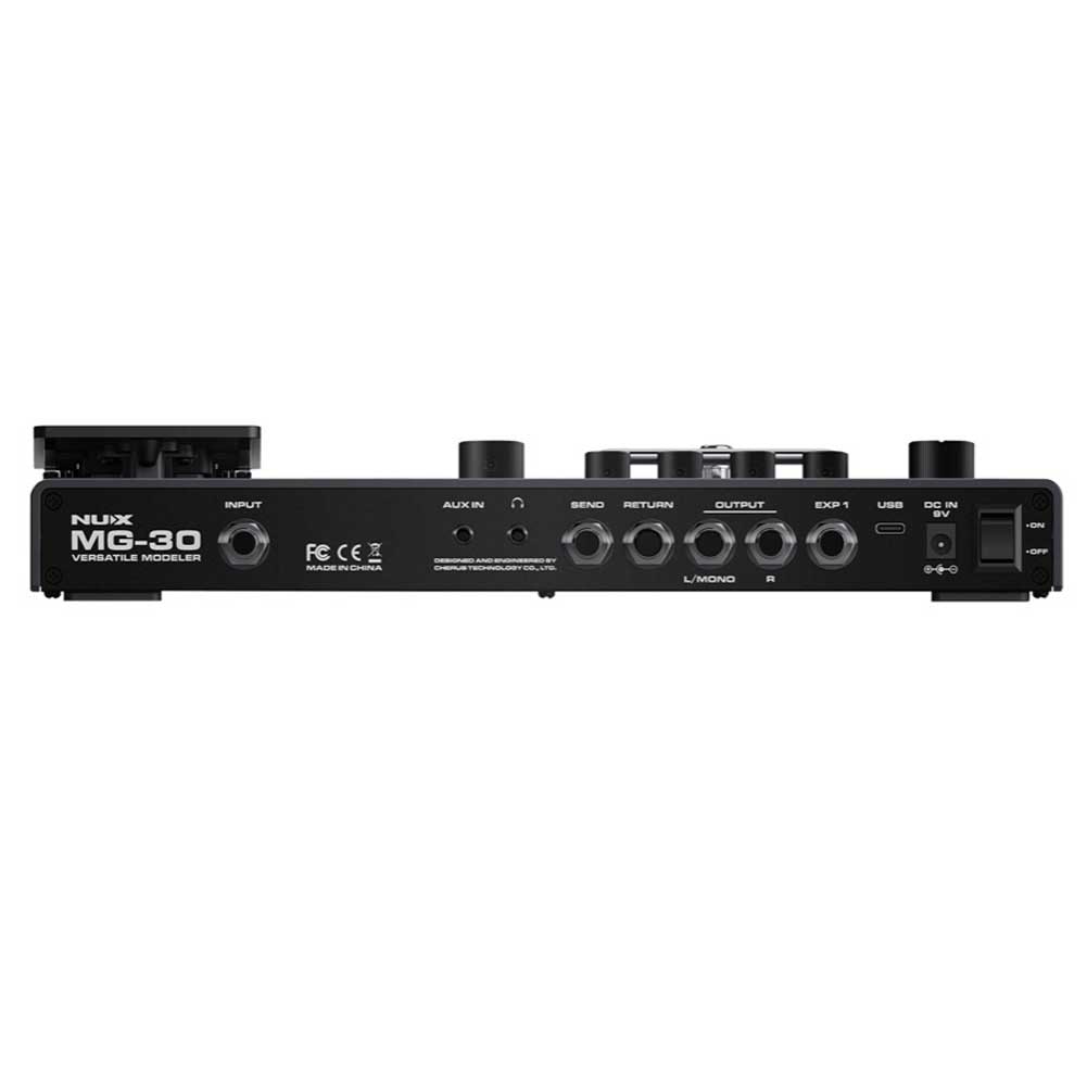 NUX MG-30 Guitar Multi Effects Processor - Musicians Cart NUX MG-30 Guitar Multi Effects Processor - Musicians Cart