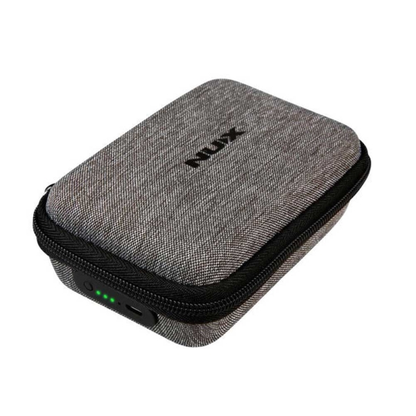 NUX B-5RC Wireless Guitar System connection for All Types of Guitar with Active or Passive Pickup Auto Match Mute Function and Charging Case included