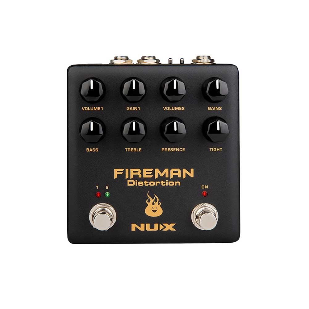 NUX FIREMAN Distortion ギターエフェクター NUX ニューエックス Fireman ディストーション ギターエフェクター