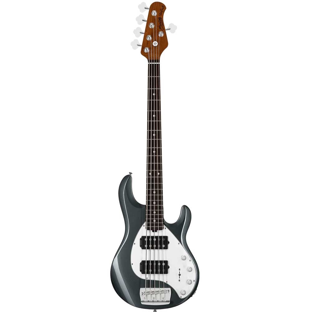 Sterling RAY35HH-CFR-R2 Charcoal Frost by Music Man Stingray 5