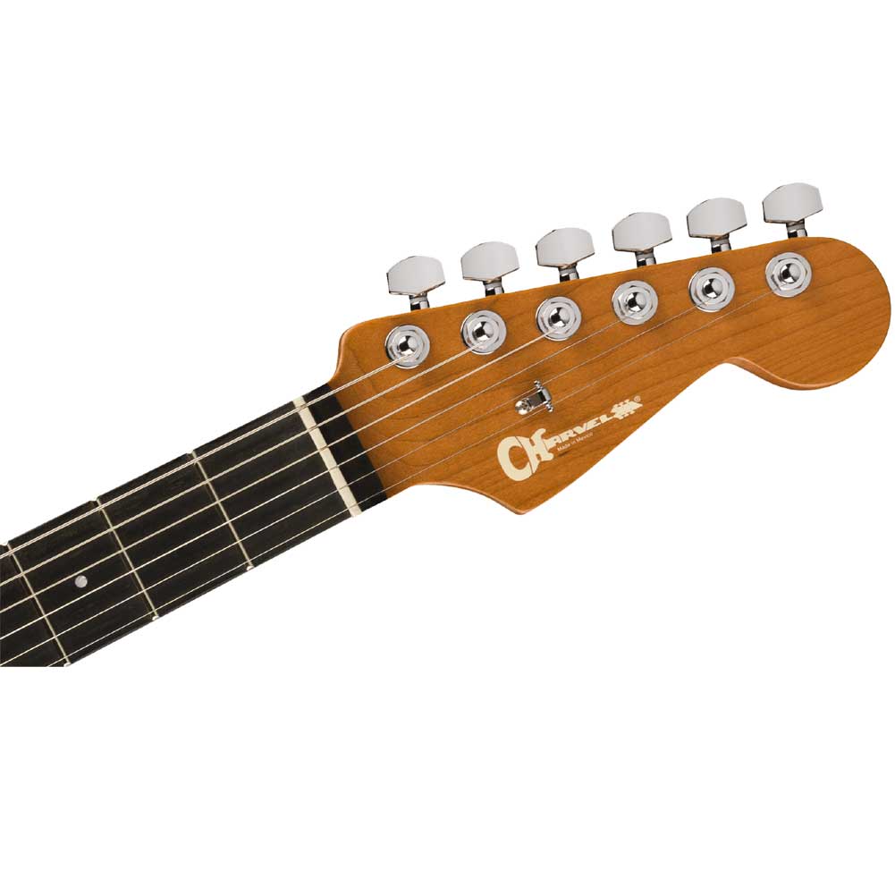 Charvel Pro-Mod DK24 HH 2PT EB Caramelized Maple Fingerboard Electric Guitar Gloss Black 2962411303