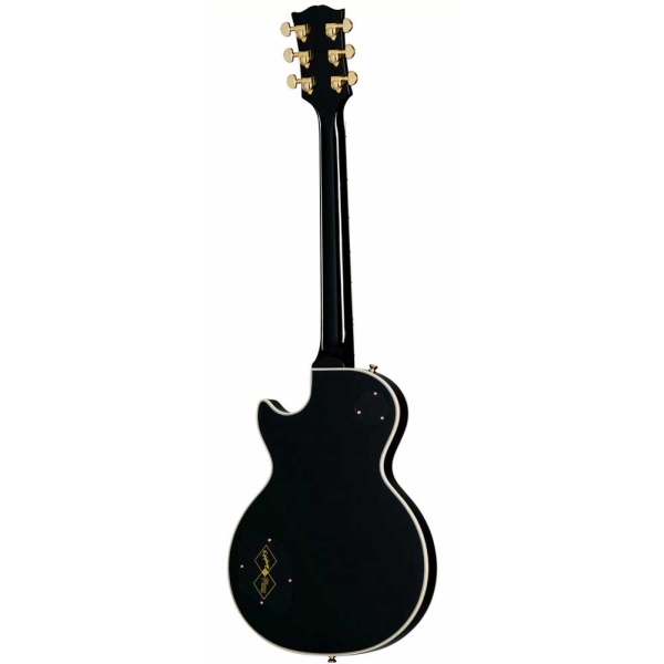 Epiphone Les Paul Custom Ebony Fingerboard Electric guitar with Hardcase Ebony ECLPCEBGH1