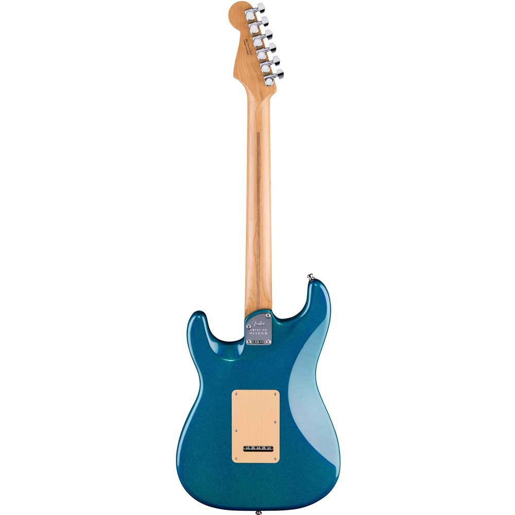 Fender American Ultra II Stratocaster Maple Fingerboard HSS Limited Edition Noiseless Pickups with Deluxe Molded Hardshell Case Aurora 0119151716