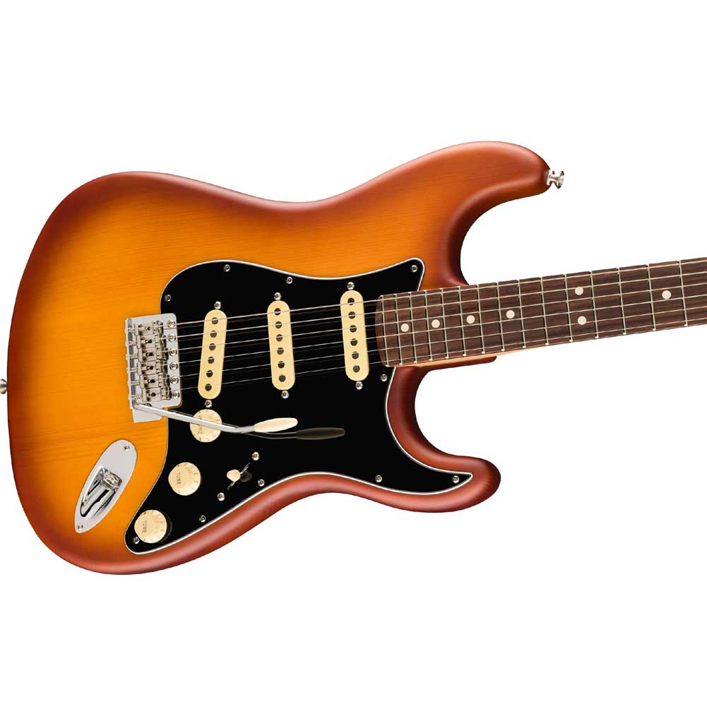 Fender American Performer Timber Stratocaster Limited Series Rosewood Fingerboard SSS with Deluxe Gig Bag Honey Burst 0171030742 Fender American Performer Timber Stratocaster Limited Series Rosewood Fingerboard SSS with Deluxe Gig Bag Honey Burst 0171030742