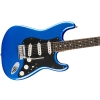 Fender American Ultra II Stratocaster Ebony Fingerboard SSS Noiseless Pickups with Deluxe Molded Hardshell Case Noble Blue 0119141776 Fender American Ultra II Stratocaster Ebony Fingerboard SSS Noiseless Pickups with Deluxe Molded Hardshell Case Noble Blue 0119141776