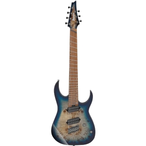 Ibanez RGMS7PB CBS RG Standard Multi-Scale Electric Guitar 7 Strings with Gig Bag