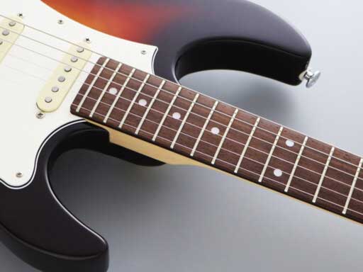 Rolled edge fingerboard with Narrow-tall nickel silver frets.
