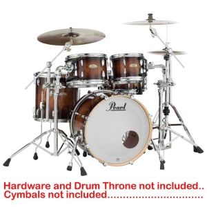 Pearl Session Studio Select Gloss Barnwood Brown STS924XSP/C (314) 4-Piece Shell Pack with Snare 14inch X 5.5inch STS1455S/C (314) Snare 5 pcs shell pack