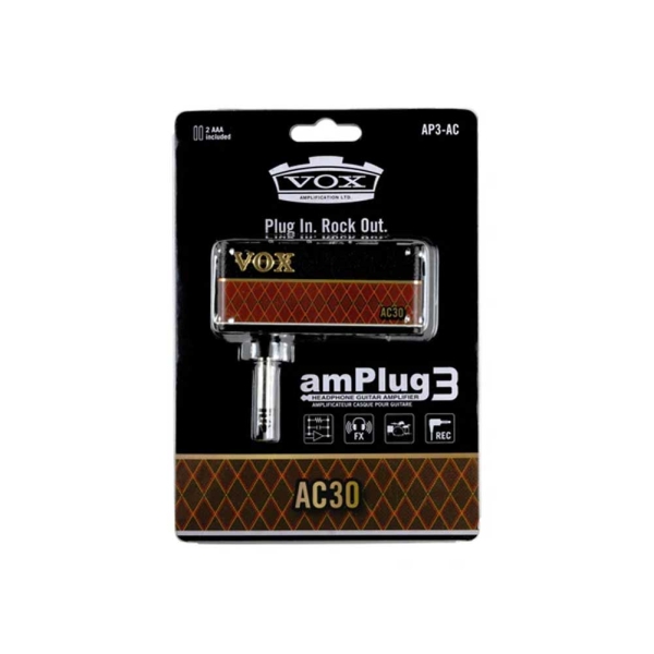 Vox amPlug 3 AC30 Headphone Guitar Amplifier amPlug3 AC30