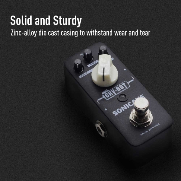 SONICAKE QSS-07 Cry-Bot Envelope Filter/Auto Wah Mini Stompbox Guitar Effects Pedals