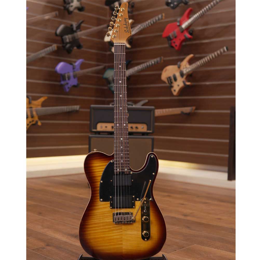 Soloking MT-1 SE Deluxe 24 HH Active in Shaded Edgeburst with Gig Bag