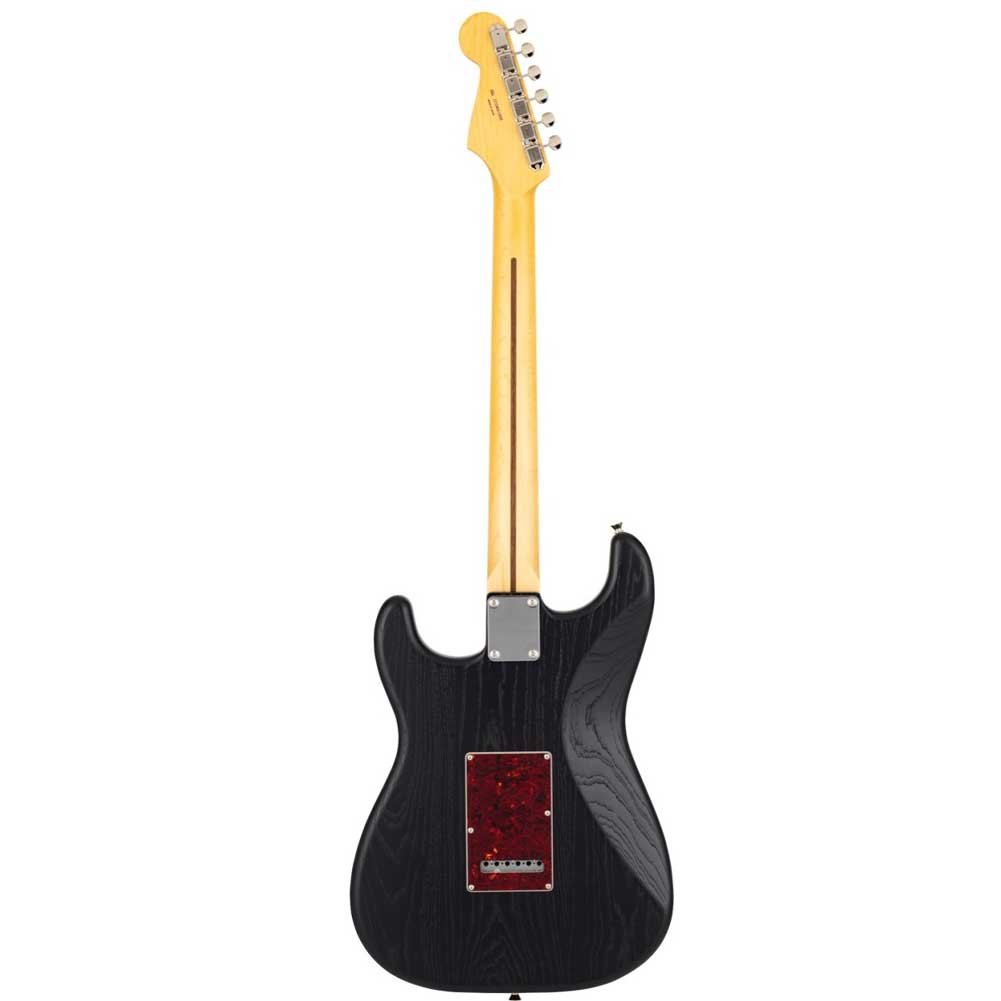 Fender Japanese LTD Hybrid II Stratocaster RAW ASH RW Fingerboard SSS Electric Guitar with Gig Bag Black 5312500306 Fender Japanese LTD Hybrid II Stratocaster RAW ASH RW Fingerboard SSS Electric Guitar with Gig Bag Black 5312500306