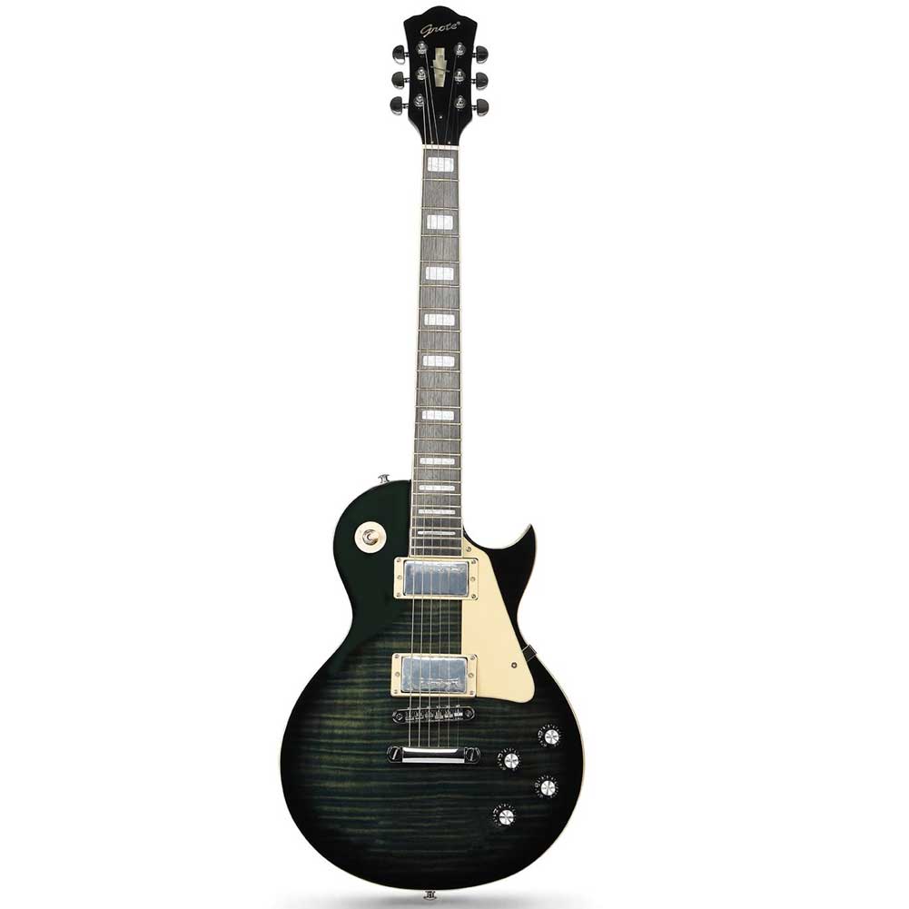 Grote GTLP-2 TBK Black Les Paul-Style Electric Guitar With Gig Bag