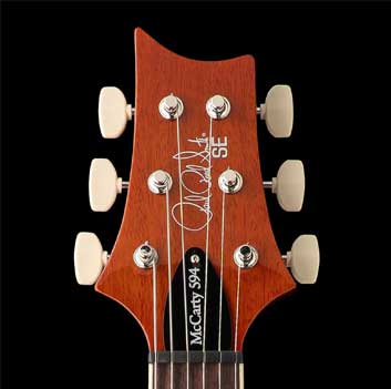 PRS Designed Tuners with Wing Buttons