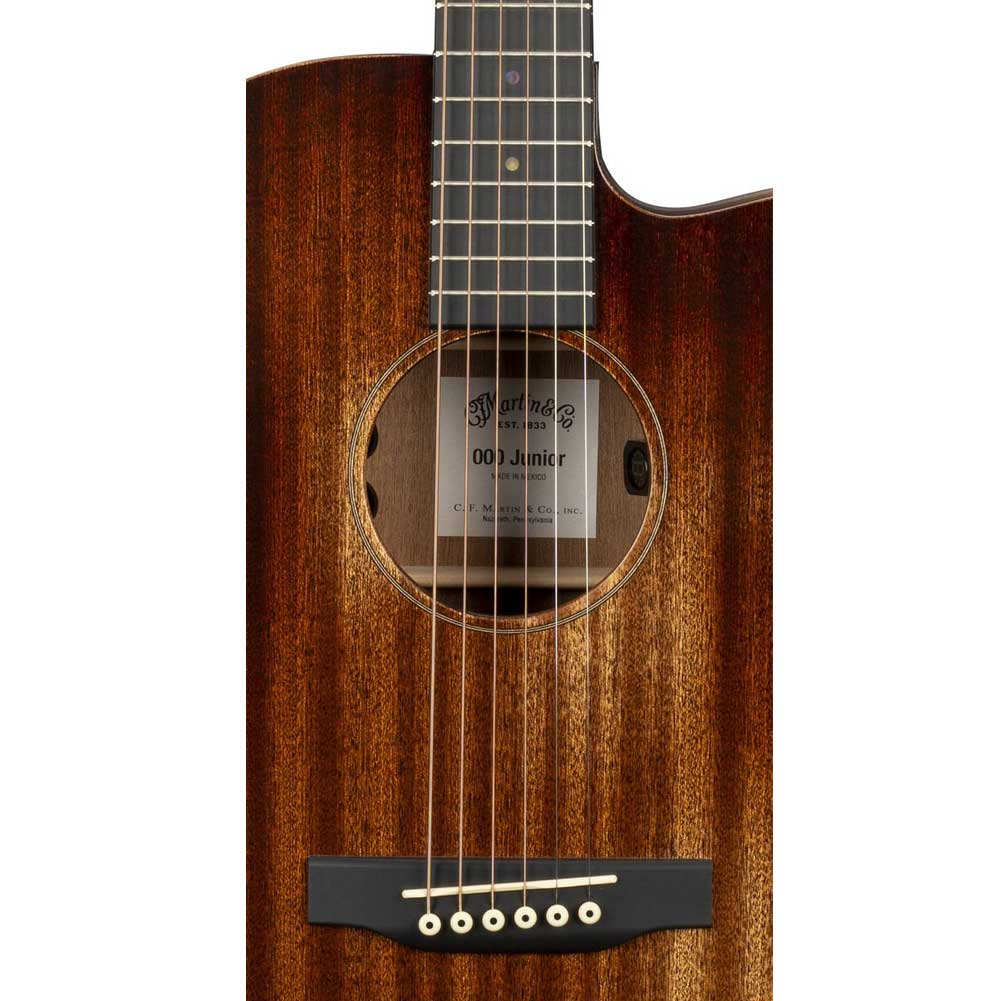 Martin 000C Jr-E StreetMaster Dark Mahogany Junior Series Martin E1 pickup Electro Acoustic Guitar with Gig bag 11Y25000CJRESTREETMASTER