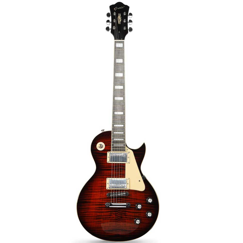 Grote GTLP-2 VS Vintage Sunburst Les Paul-Style Electric Guitar With Gig Bag