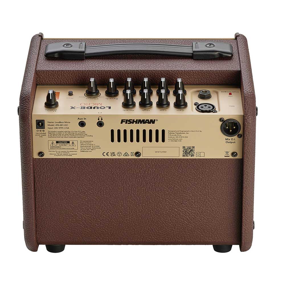 Fishman Loudbox Micro 40-watt 1 x 5.25-inch Acoustic Guitar Amplifier Fishman Loudbox Micro 40-watt 1 x 5.25-inch Acoustic Guitar Amplifierv