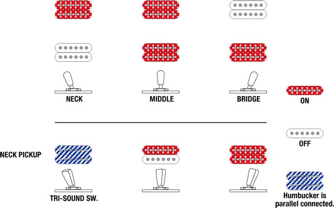 Semi-Hollowbody-switching