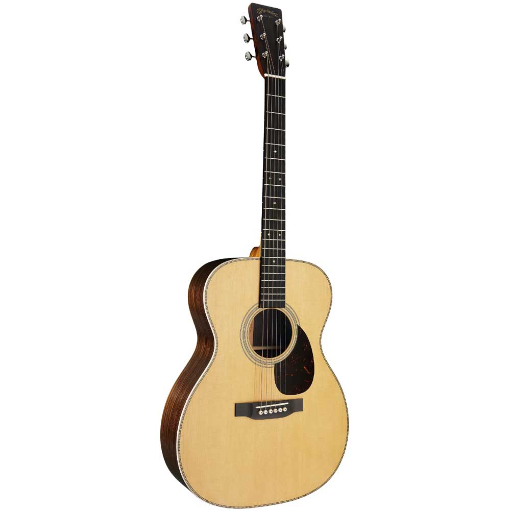 Martin OM-28E Natural with Aging Toner 2025 Standard Series Electro Acoustic Guitar Fishman Aura VT Blend with hardcase 10Y25OM28E
