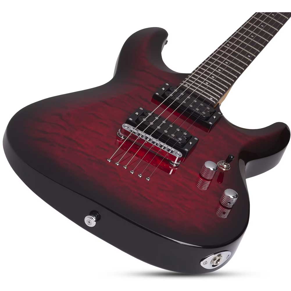 Schecter C-6 Plus STCB 447 Electric Guitar 6 String Schecter C-6 Plus STCB 447 Electric Guitar 6 String