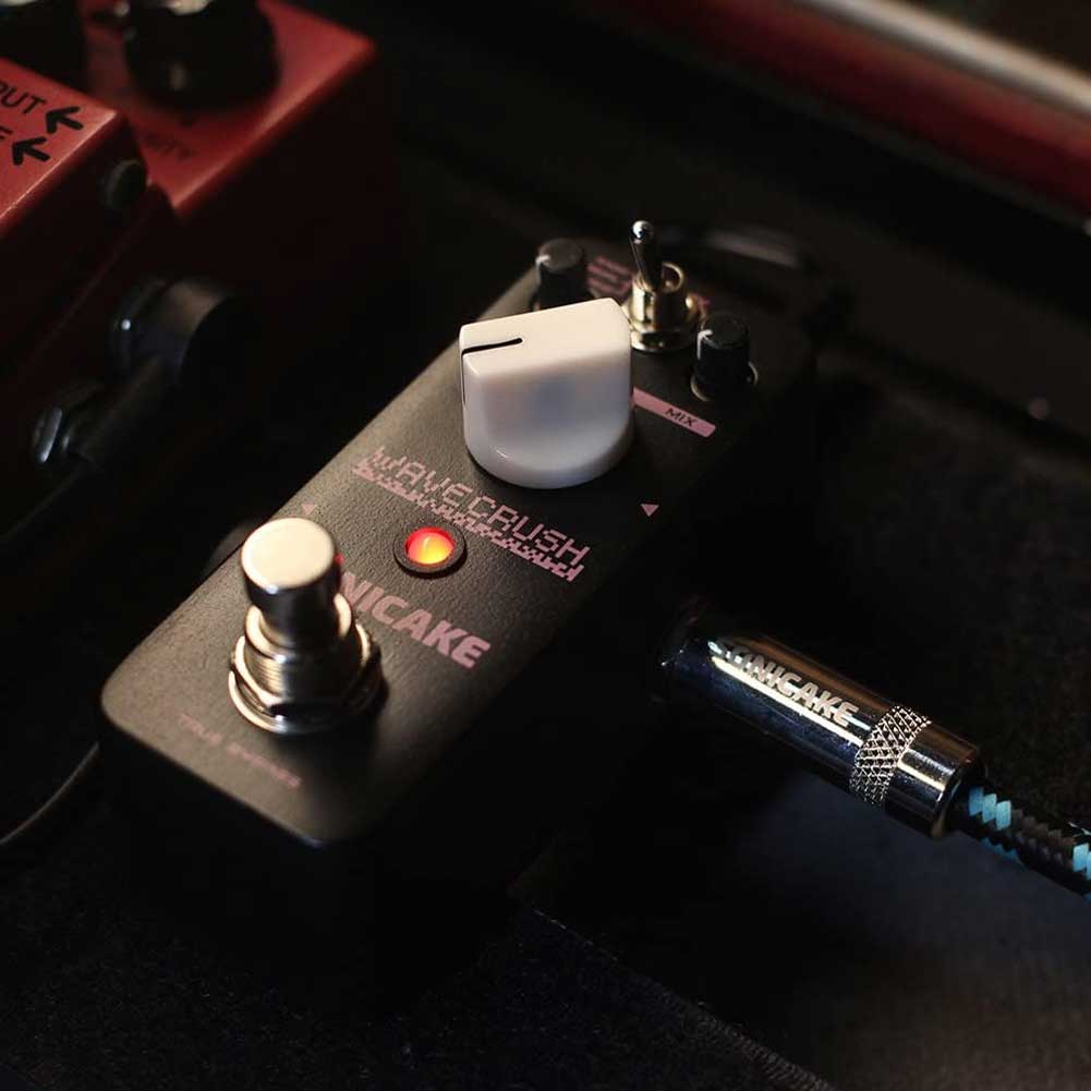 SONICAKE QSS-20 Wave Crush Digital Bitcrusher Reducer Guitar Effects Pedal Synth Synthesizer LoFi True Bypass