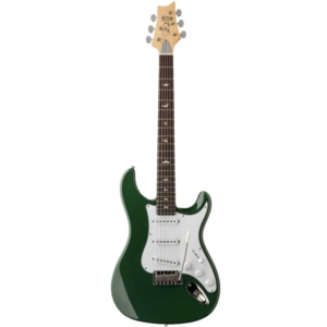 PRS SE Silver Sky John Mayer Laurel Green 1162584R Series Rosewood Fingerboard Electric Guitar 6 String with Gig Bag